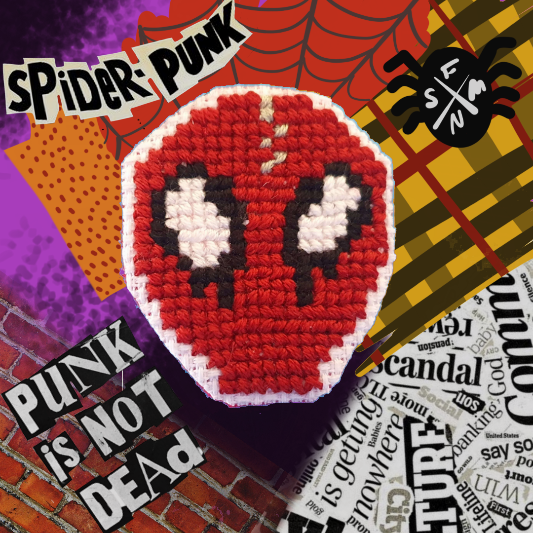 Spider Punk Pin